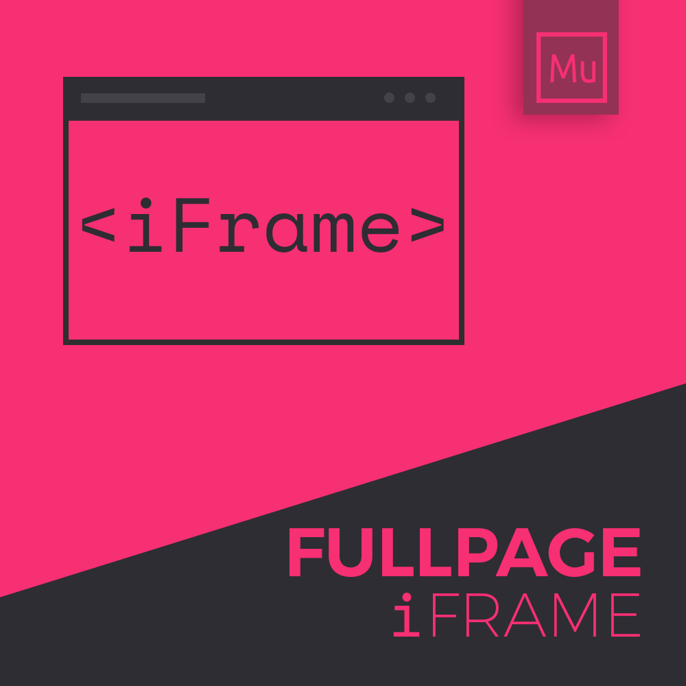 Fullapge iframe widget for adobe muse free
